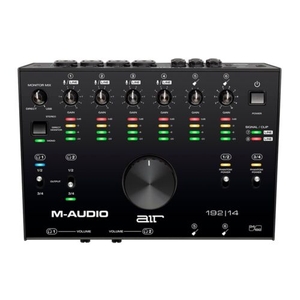 open box m audio air 192 14 192 14 8 in 4 out 24 192 usb audio studio recording interface