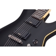 Schecter 3660 Demon 6 Guitar, Maple Neck w/ Wenge Fretboard, Aged Black Satin