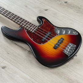 sandberg california tt 4 bass rosewood fretboard matching headstock 3 tone sunburst matte