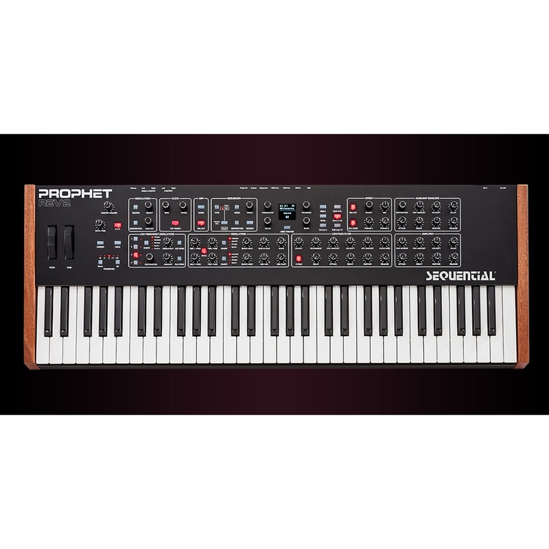 Sequential Prophet Rev2 61-Key 8-Voice Polyphonic Analog Synthesizer Keyboard