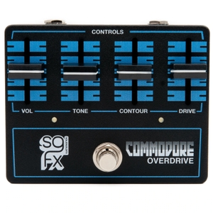 sgfx solidgoldfx commodore overdrive guitar effects pedal sgfx commodore