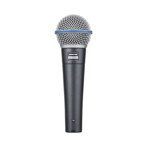 shure beta 58a neodymium supercardioid dynamic vocal microphone