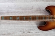 Sire V10 2nd Gen Bass Guitar, 5-String, Roasted Flame Maple Fingerboard, TS Tobacco Sunburst