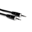 Hosa SKJ-410 Pro Speaker Cable, REAN 1/4 in TS to Same, 10 ft