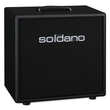 Soldano 1x12" Closed Back Guitar Amp Speaker Cabinet, Classic Black
