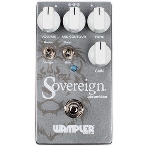 wampler sovereign distortion guitar effects pedal version 2