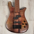 Spector USA NS-5 5-String Bass, Pau Ferro Fretboard, Curly Maple Top, Black Walnut Body, Varnish