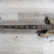 Spector USA NS-5XL 5-String Bass, Figured Spalted Maple Top, Super Faded Black