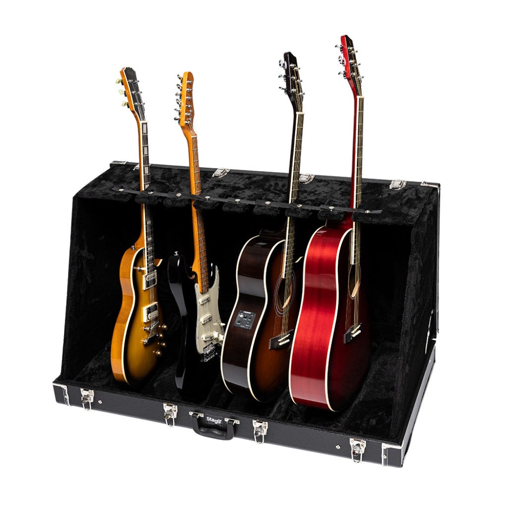 Stagg GDC-6 Universal Guitar Stand for up to 6 Electric or 3 Acoustic Guitars