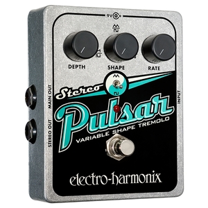 electro harmonix stereo pulsar analog tremolo guitar effects pedal