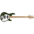 Sterling by Music Man Stingray Ray5HH 5-String Bass, Maple Fretboard, Olive