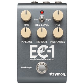 strymon ec 1 single head dtape echo delay guitar effect pedal