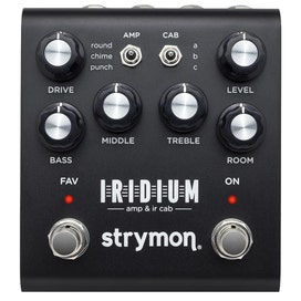 strymon engineering iridium amp and ir cab simulator guitar effects pedal