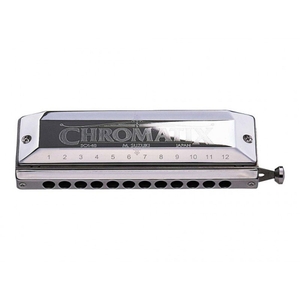 suzuki music scx 48 chromatix series 12 hole harmonica key of g