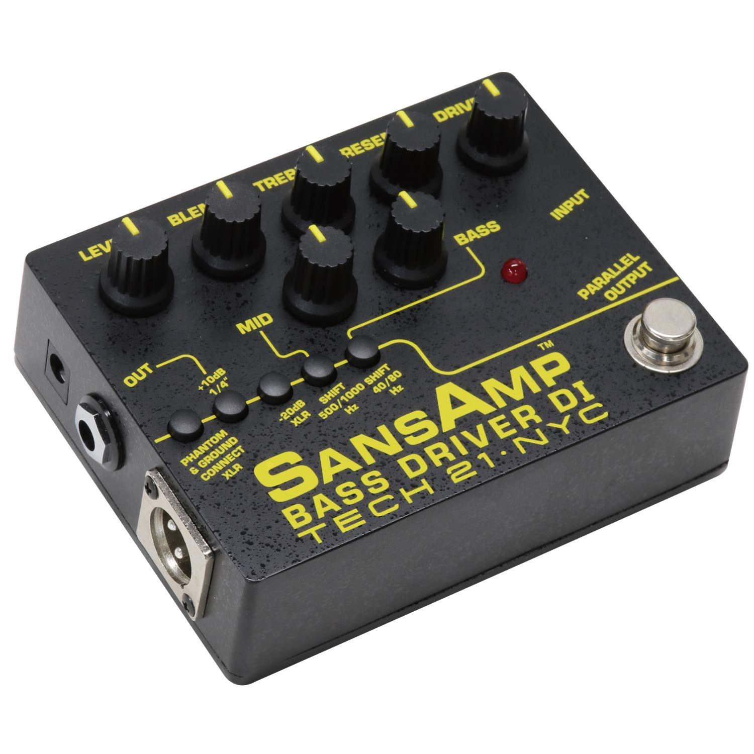 Tech 21 SansAmp Bass Driver V2 DI Bass Guitar Effects Pedal