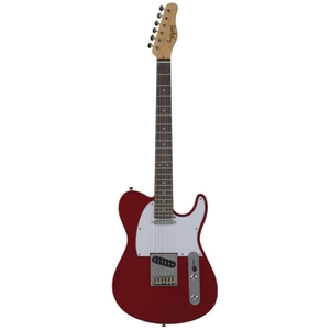 tagima t 550 electric guitar tech wood fretboard candy apple red w white pickguard tag t550 ca dfwh