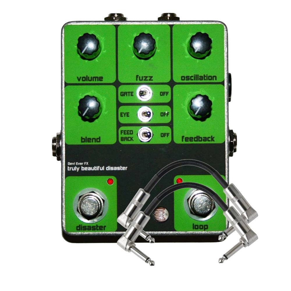 Devi Ever Fx Truly Beautiful Disaster Guitar Effect Pedal With Patch Cables
