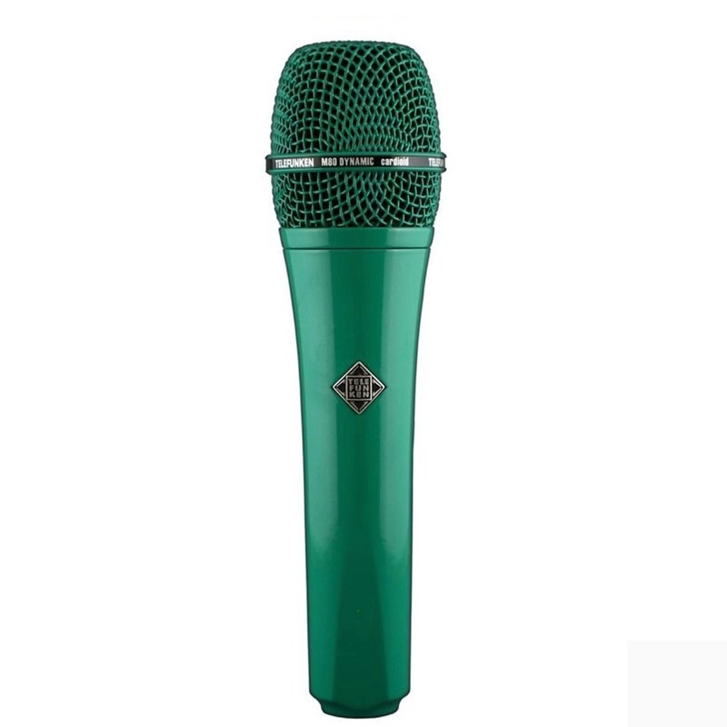 Telefunken M80 Supercardioid Dynamic Handheld Vocal Microphone, Green (B-STOCK)
