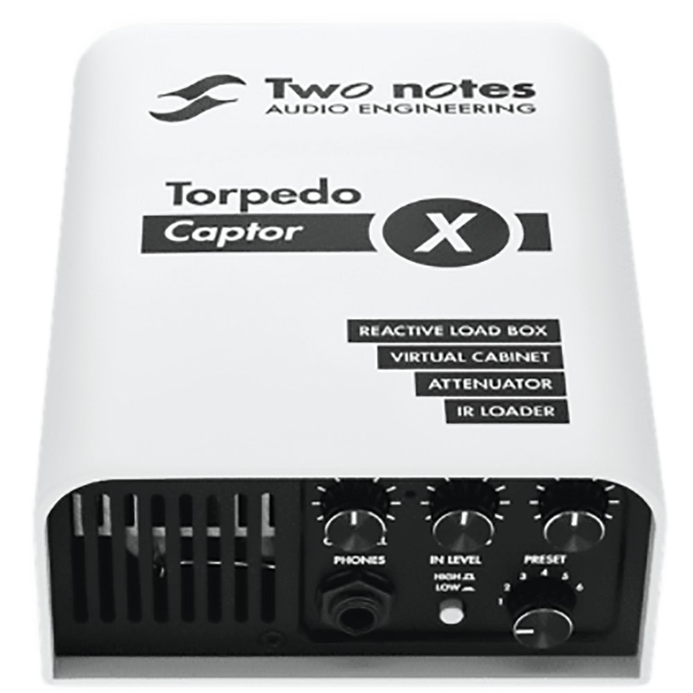 Two Notes Torpedo Captor X 16-Ohm Compact Stereo Reactive Load Box and Attenuator