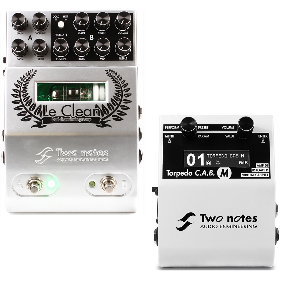Two Notes Audio Engineering Leclean 2 Channel Preamp Guitar