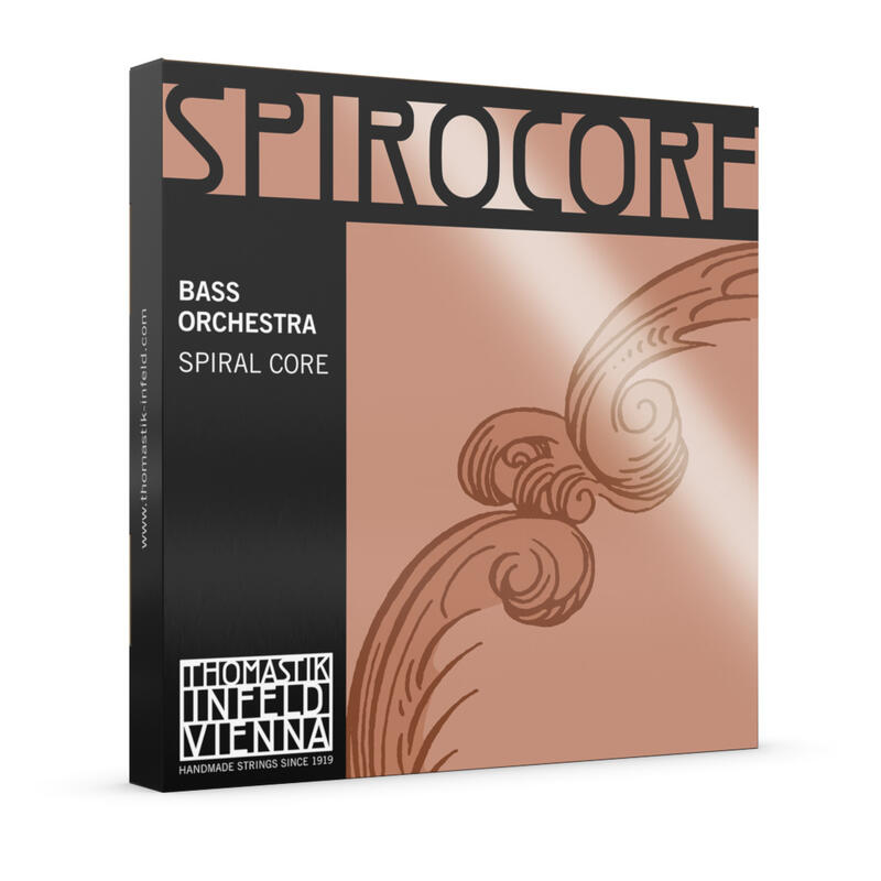 Thomastik-Infeld 3885 Spirocore Orchestra Double Bass String Set, 3/4 Scale
