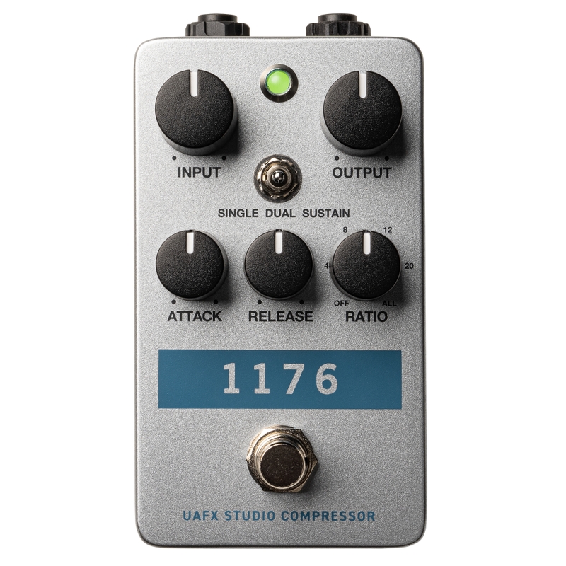 Universal Audio UAFX 1176 Studio Compressor Guitar Effect Pedal