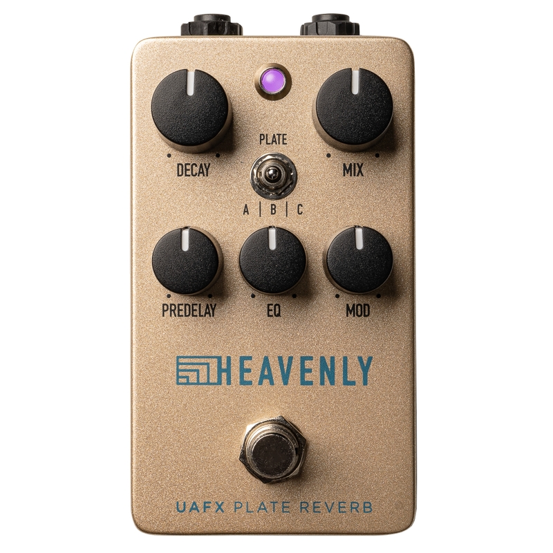 Universal Audio UAFX Heavenly Plate Reverb Guitar Effect Pedal