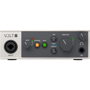 universal audio volt 1 1 in 2 out 24 bit 192 khz usb 2 0 audio interface