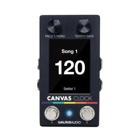 walrus audio canvas clock midi analog tempo sync clock pedal
