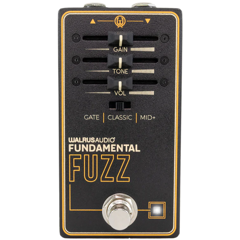 Walrus Audio Fundamental Series Fuzz Guitar Effect Pedal