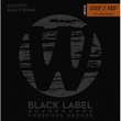 Warwick Black Label Acoustic Bass Strings, 6-String, 25-135, Long Scale