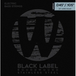 Warwick Black Label Bass Strings, Stainless Steel, 4-String, 45-105