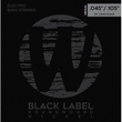 Warwick Black Label Bass Strings, Nickel-Plated Steel, 4-String, 45-105
