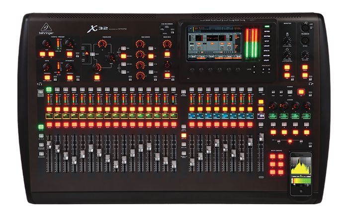 Behringer X32 40 Input 25 Bus Digital Mixing Console 32 Channel Audio Interface With Midas Preamps