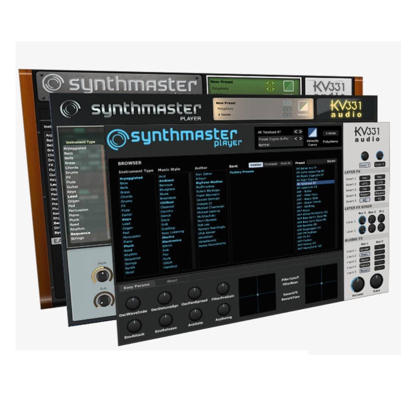 KV331 Audio SynthMaster Player (Digital Download)
