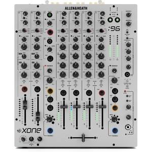 allen heath xone 96 4 channel dj mixer with sound card