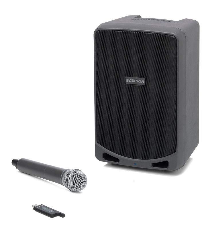 Samson Expedition XP106w Rechargeable Portable PA with Handheld Wireless System and Bluetooth - Open Box