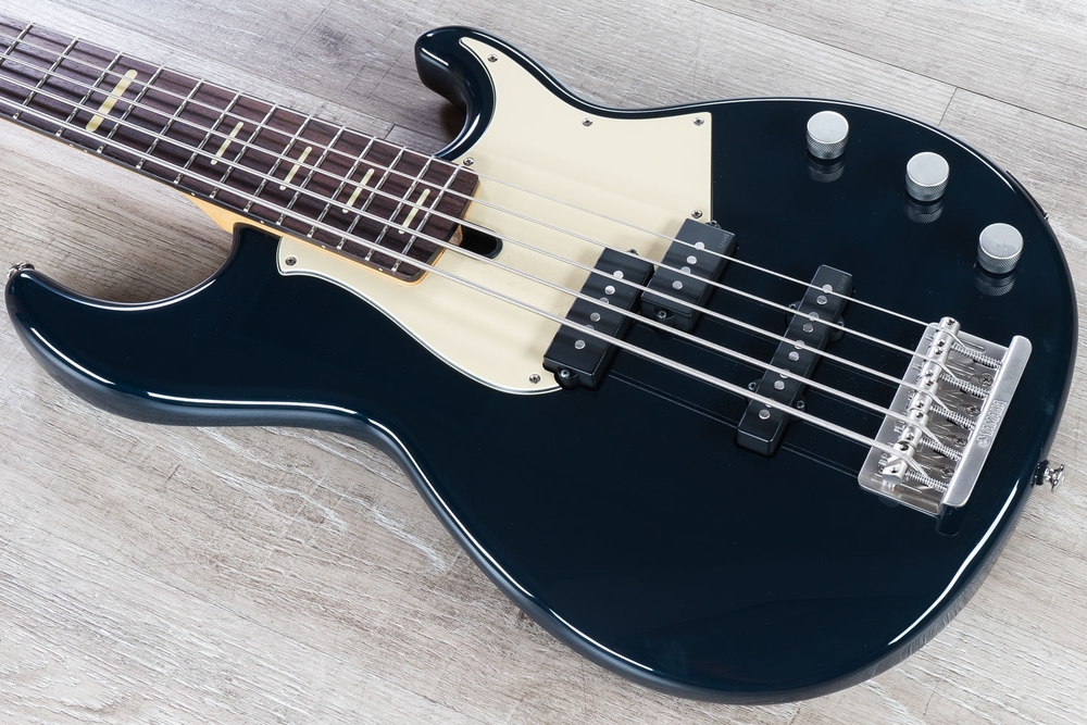 Yamaha B-Stock BB Pro Series BBP35 5-String Electric Bass Guitar, Midnight Blue