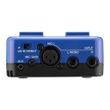 Yamaha B-Stock SC-02 SessionCake Portable Battery-Powered Audio Mixer, Blue