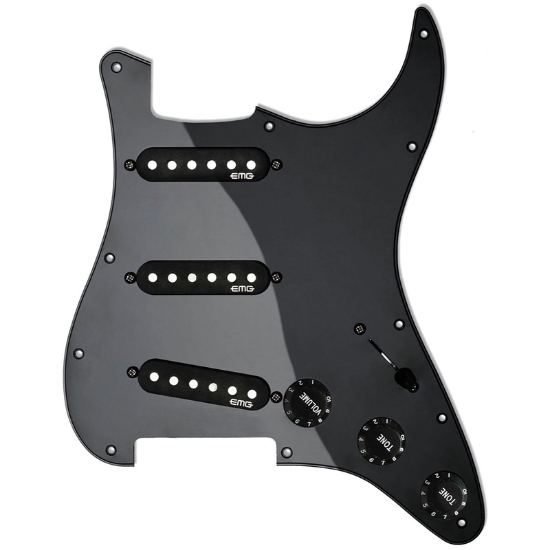 EMG RA-5 Pro Strat-Style Pickguard with Prewired Retro Active Pickups