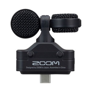 zoom am7 rotating mid side stereo usb c microphone for android