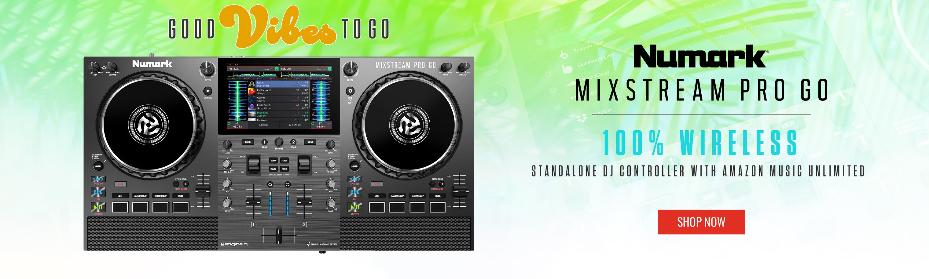 Numark Mixstream Pro Go