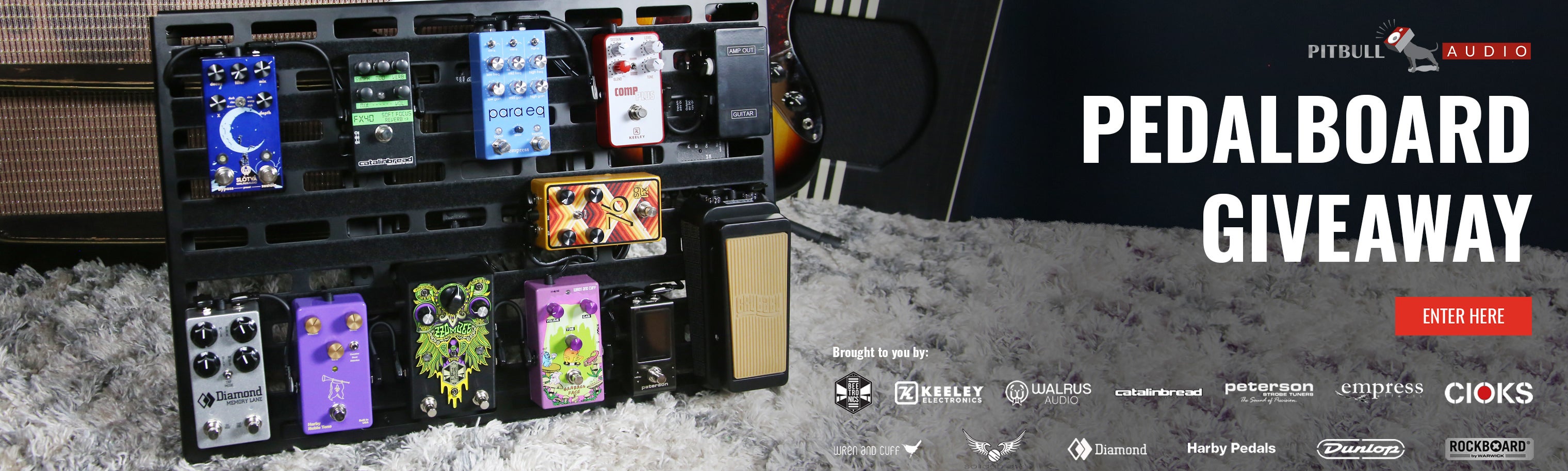 Pedalboard Giveaway
